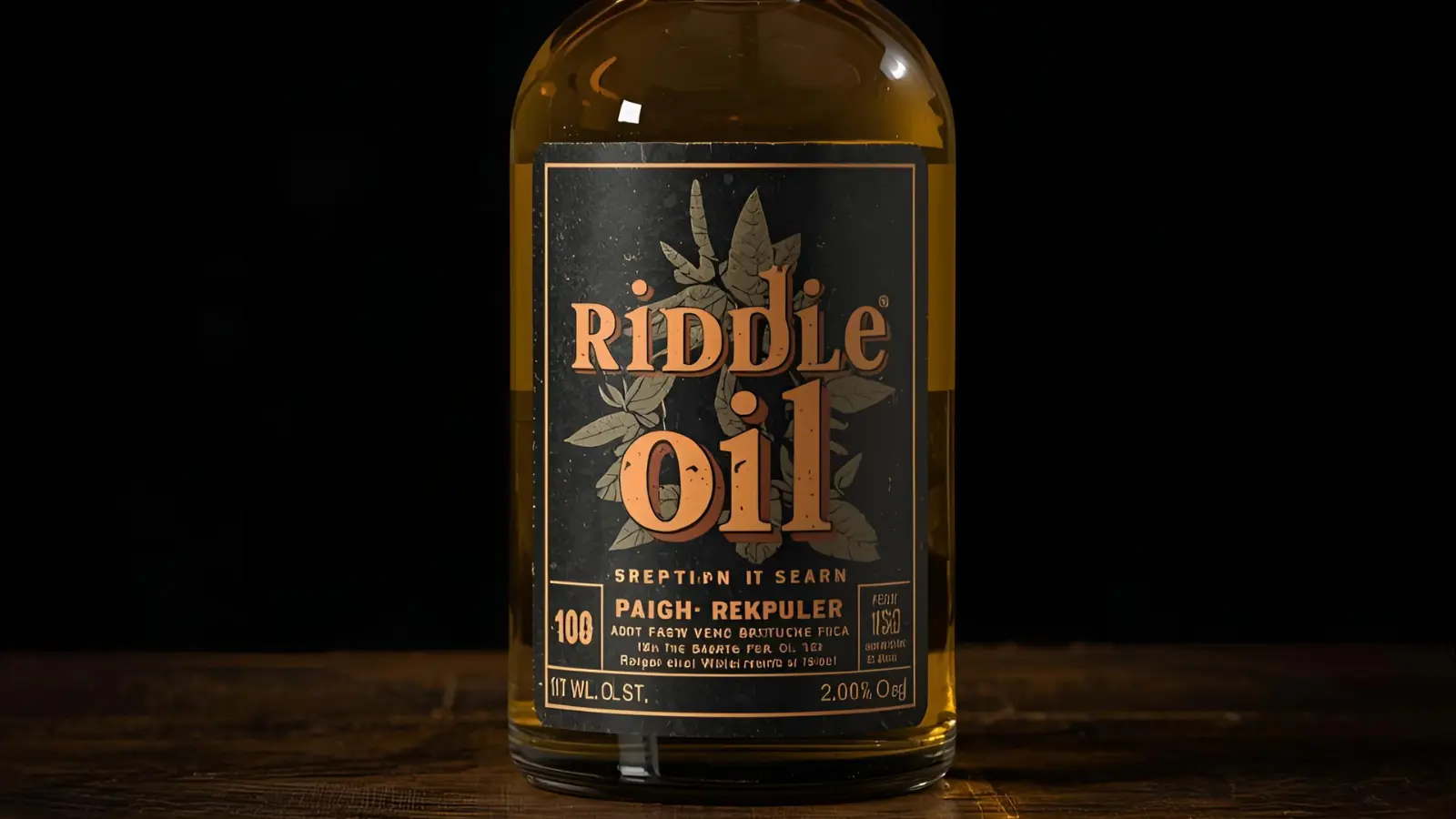 Riddle Oil Original