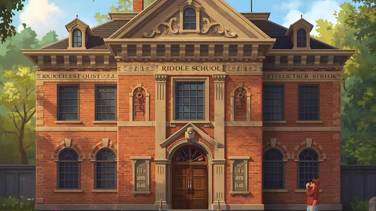 Riddle School 5 Tile Puzzle