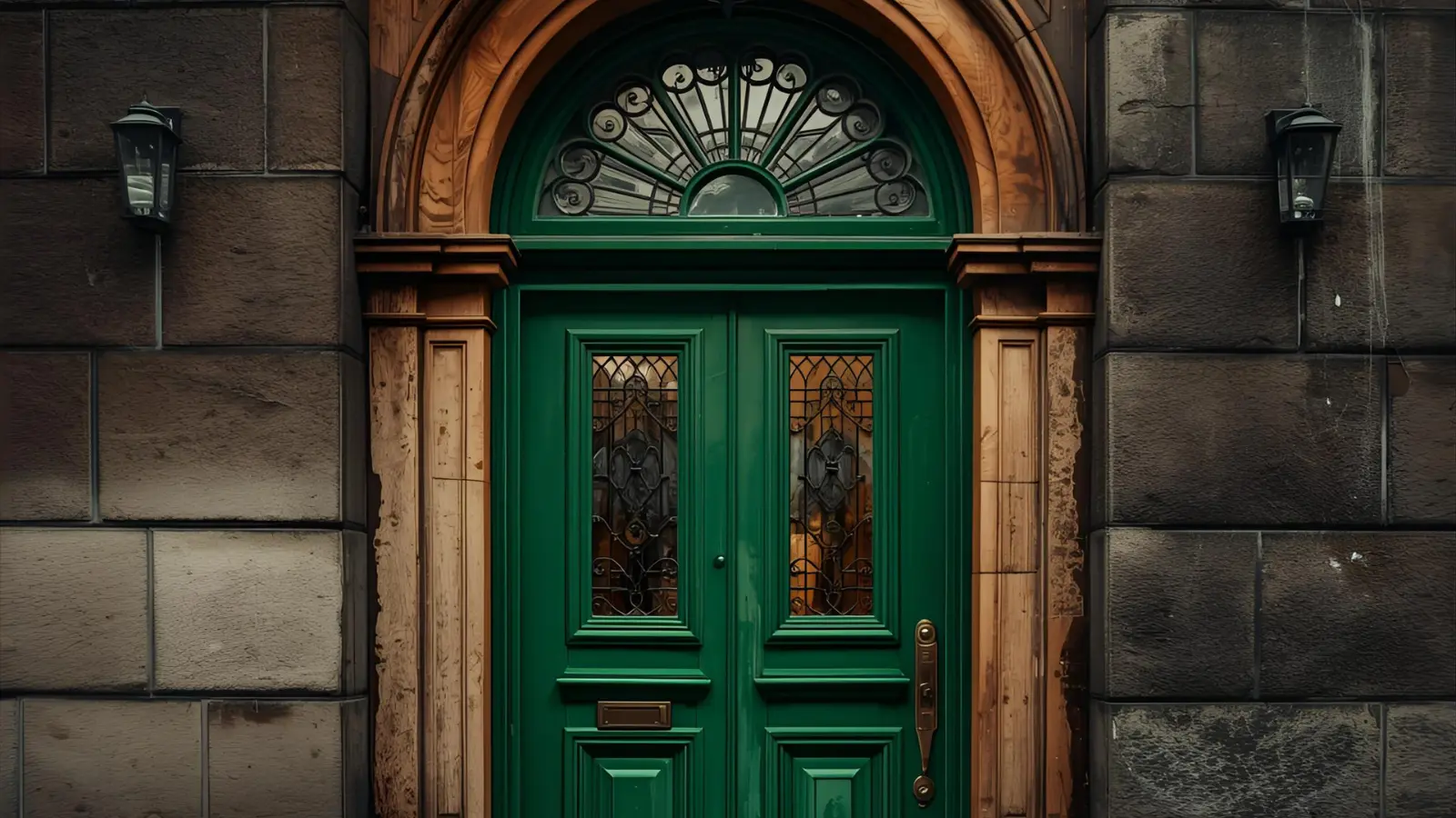 Riddle the Green Glass Door