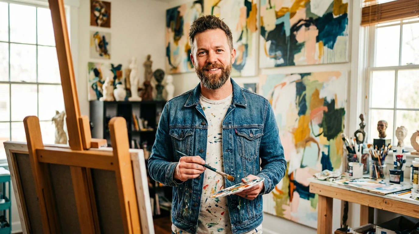 Former prisoner walking by a baseball field at dusk, symbolizing accountability and contested redemption.