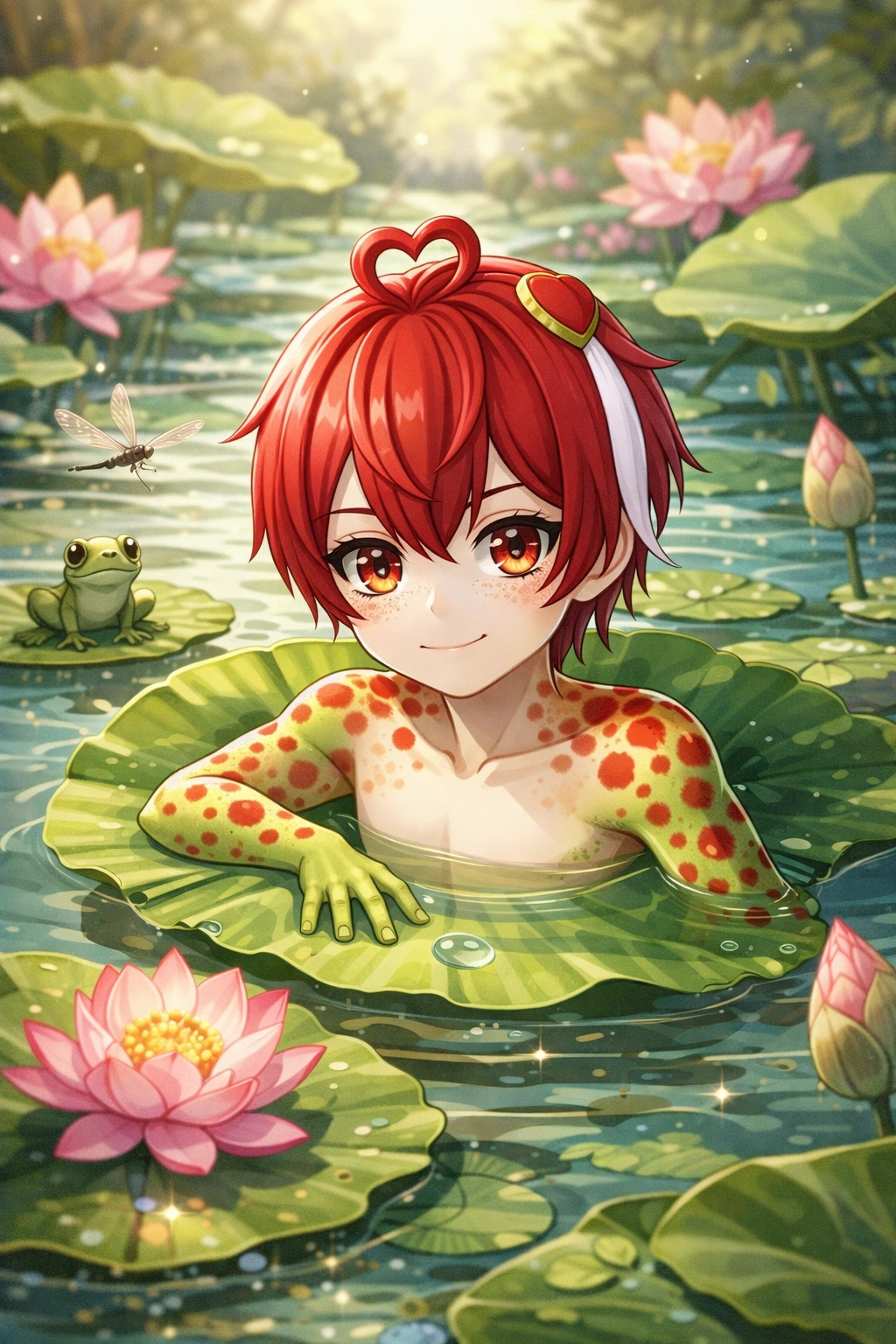 Riddle Spot Lotus Leaf puzzle location in Once Human game