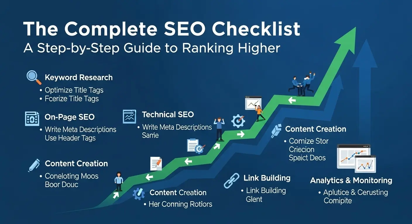 The Complete SEO Checklist: A Step-by-Step Guide to Ranking Higher
