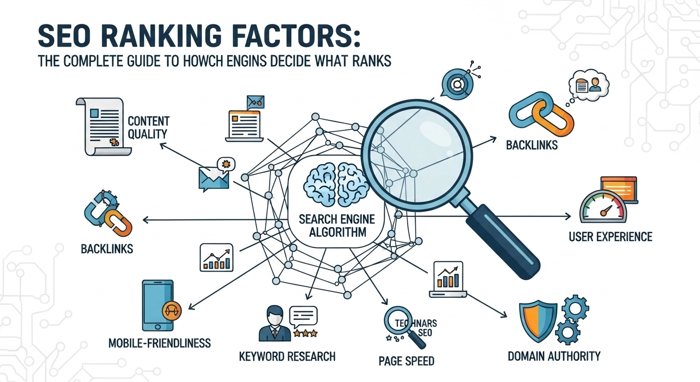 SEO Ranking Factors: The Complete Guide to How Search Engines Decide What Ranks